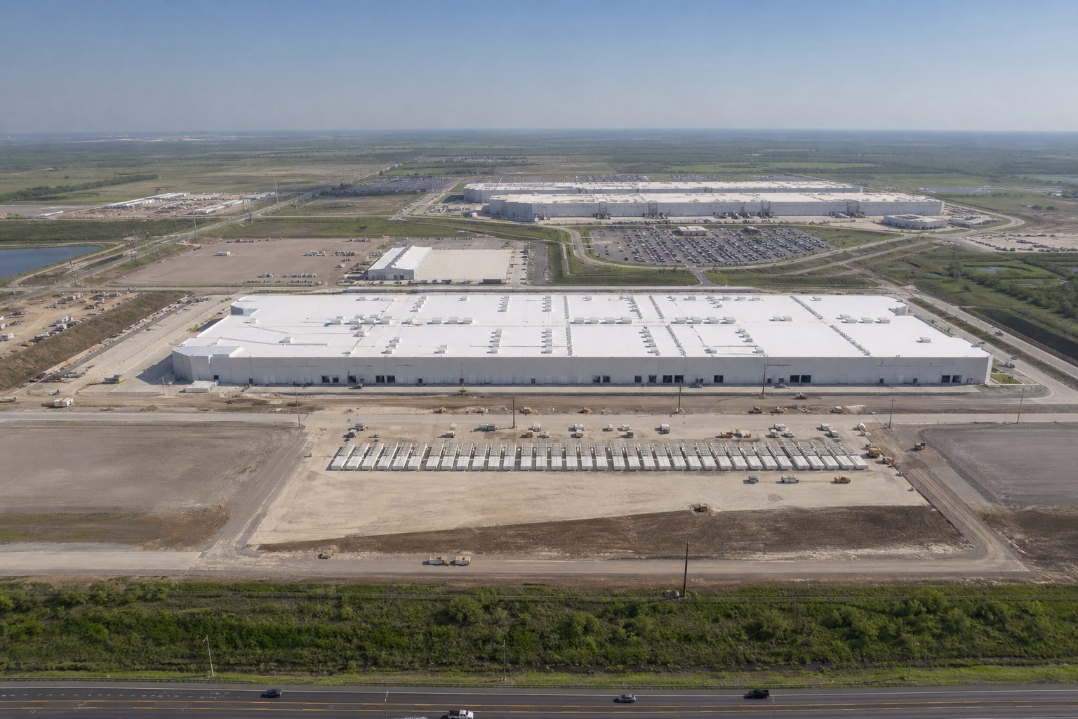 Brookshire Megafactory aerial