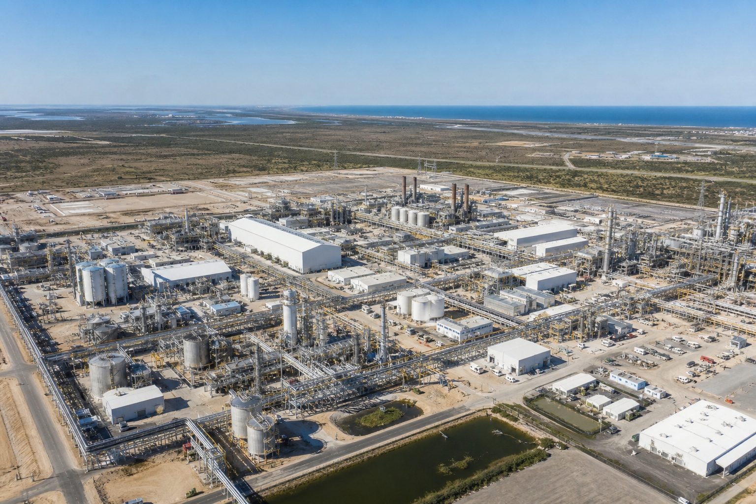 Tesla Lithium Texas aerial